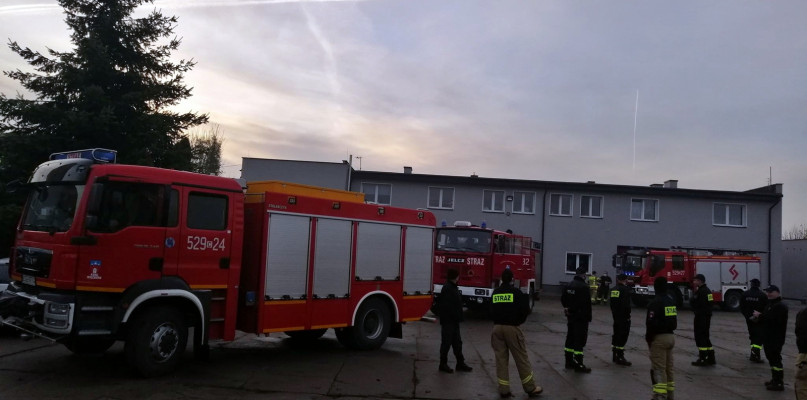 Strażacy z powiatu sępoleńskiego ruszają na pomoc - fot. OSP Więcbork