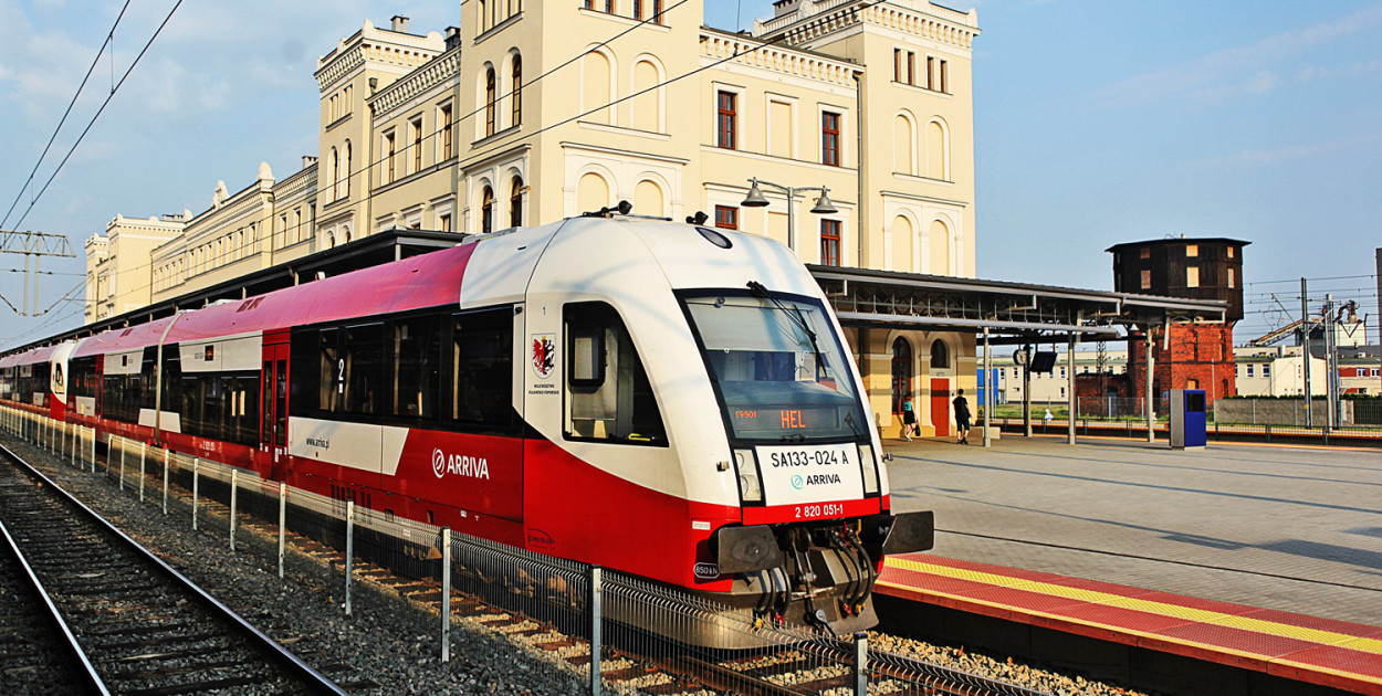 Nazwij pociąg na Hel - fot. Kujawsko-Pomorski Urząd Marszałkowski