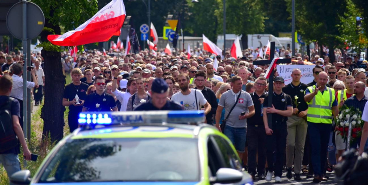Toruń przeciw agresji - fot. Grzegorz Tomasik