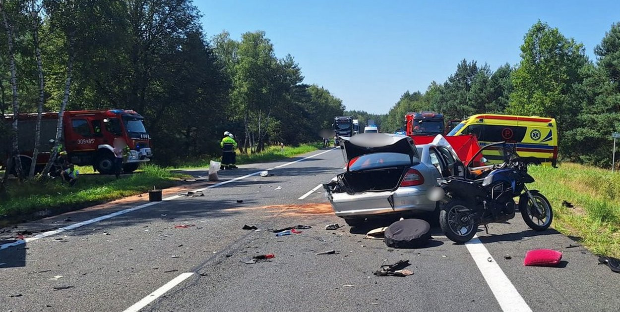 Kolejny śmiertelny wypadek na DK-10 - fot. KMP w Bydgoszczy