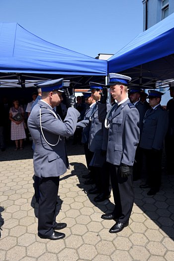 Policjanci z Nakła uroczyście obchodzili swoje święto-3113