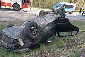 Zderzenie Volkswagena z Porsche na DK-22-3724