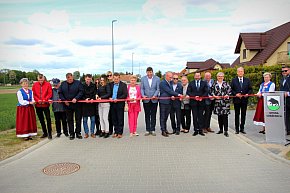 Nowe inwestycje drogowe w Gminie Łobżenica oficjalnie otwarte!-3733