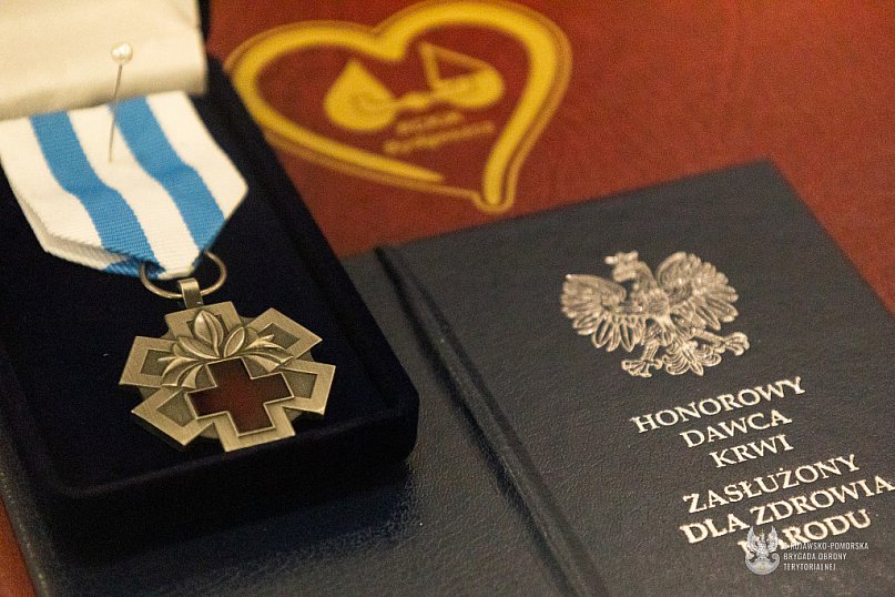 Miesiąc honorowego dawcy krwi w 8 K-PBOT zakończony