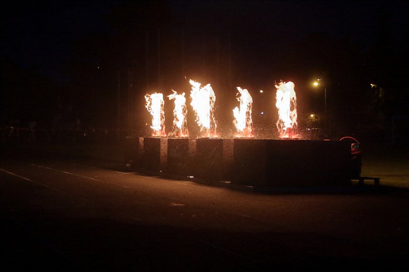 Taniec Wody, Ognia i Światła zachwycił Sępólno!