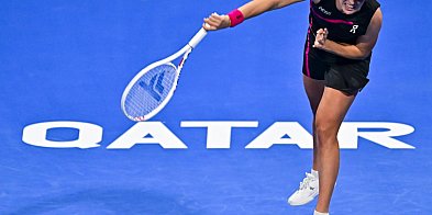 Turniej WTA w Dausze - trzeci z rzędu triumf Świątek-21607
