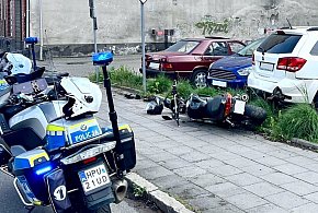 Pościg za motocyklem w centrum Piły-28193