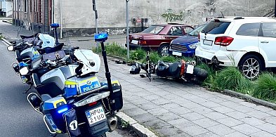 Pościg za motocyklem w centrum Piły-28193