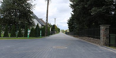 Przebudowa ul. Ogrodowej w Wituni zakończona-29257