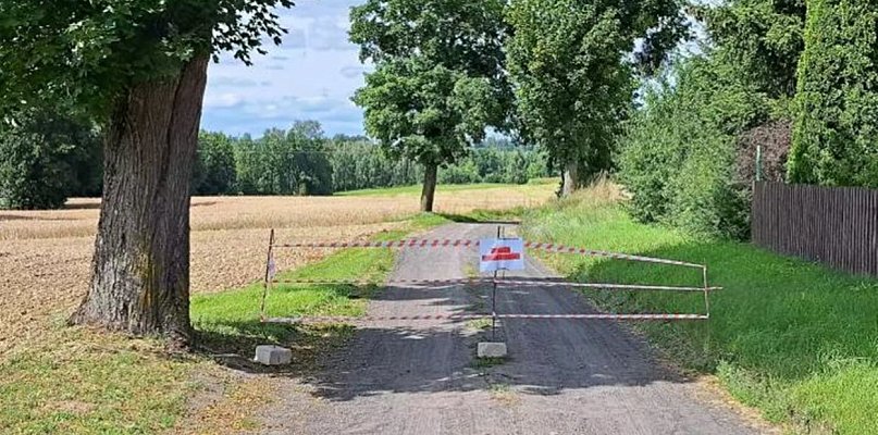 Gmina Sośno: Zablokowana droga gminna - 29263