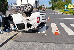 Kujawsko-pomorskie: Zlekceważył znak STOP i doprowadził do zderzenia-29325