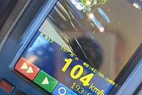 104 km/h w obszarze zabudowanym w miejscowości Lipka-29458