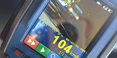 104 km/h w obszarze zabudowanym w miejscowości Lipka-29458