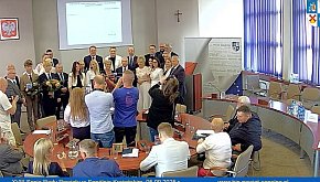 Uroczysta XVIII sesja Rady Powiatu Sępoleńskiego, 