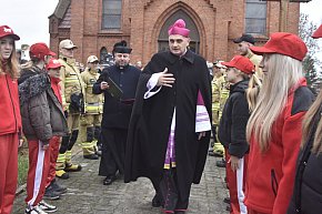 Gmina Sośno: Uroczystość poświęcenia wozu bojowego OSP Sitno-4202