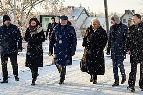 Marszałek województwa i przewodnicząca sejmiku odwiedzili Nakło nad Notecią-4277