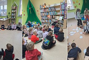 Liski odwiedziły bibliotekę w Centrum Kultury Sportu i Turystyki w Debrznie-31844