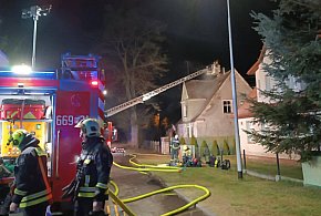 Okonek: Pożar budynku mieszkalnego. Poszkodowana jedna osoba-32710