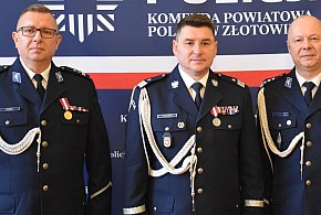 Złotów: Uroczyste przekazanie obowiązków Komendanta Powiatowego Policji