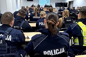 Kursanci ze Szkoły Policji w Pile pełnią służby na terenie Bydgoszczy