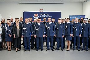 Komendant Powiatowy Policji w Pile przedstawił swoich zastępców