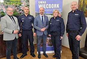 Zmiany kadrowe na posterunkach Policji w Więcborku i w Kamieniu Krajeńskim