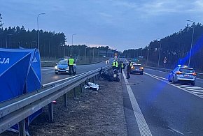 Tragiczny wypadek w Pawłówku. Nie żyje 60-letni motocyklista z Piły