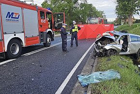 Tragiczny wypadek drogowy na DK22