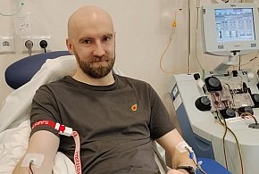 Nakielski policjant został dawcą szpiku kostnego