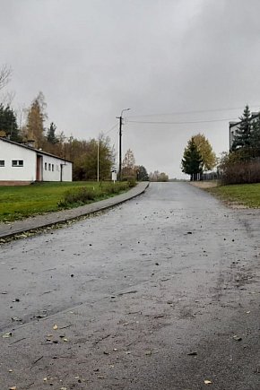 Powiat sępoleński: Odbiór drogi w Zakrzewku, gm. Więcbork-4049