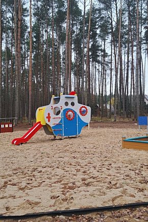 Gmina Krajenka: Wesoły Plac Zabaw nad Jeziorem Wapieńskim gotowy-4157