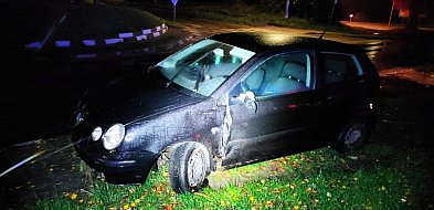 Złotów - Nietrzeźwy wjechał w płot, porzucił auto i uciekł-30846