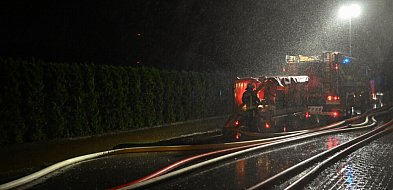 Straż Pożarna: 1265 zdarzeń na terenie całego kraju w związku z ulewami i silnym w-31289