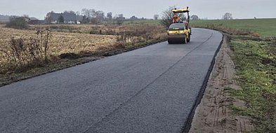 Nowa nawierzchnia pomiędzy miejscowościami Skrzatusz i Różewo, w Gminie Szydłowo-31661