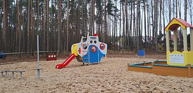 Gmina Krajenka: Wesoły Plac Zabaw nad Jeziorem Wapieńskim gotowy-32022