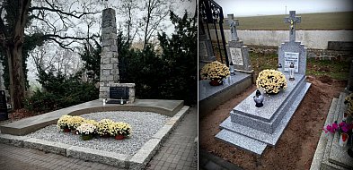 Zakończono prace remontowe przy grobach na cmentarzach w Górce Klasztornej i Łobże-32139