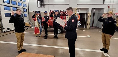 Ślubowanie nowego strażaka w KP PSP Nakło nad Notecią-32223