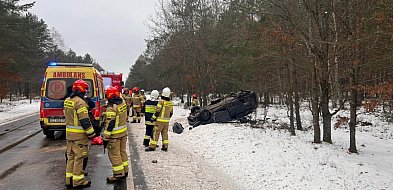 Groźny wypadek na DK-25. Ucierpieli mieszkańcy gminy Więcbork