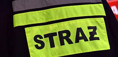 Woda roztopowa zalała skrzyżowanie na DK-22 w powiecie człuchowskim; służby kieruj