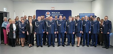 Komendant Powiatowy Policji w Pile przedstawił swoich zastępców
