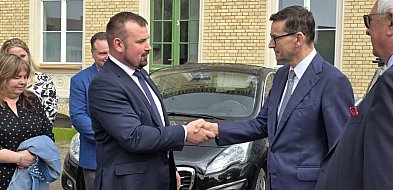 Mateusz Morawiecki z wizytą w Krajence