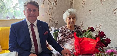 Gmina Mrocza: Pani Anna Musiał z Jadwigowa świętowała 101. urodziny