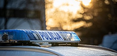 16-latek zatrzymany w Debrznie. Jechał z fałszywymi tablicami i bez uprawnień
