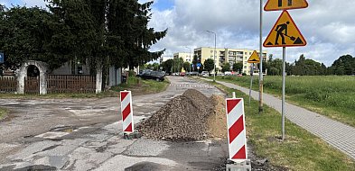 Ruszył remont głównej ulicy na Osiedlu Sikorskiego w Człuchowie