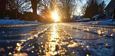 Oblodzone są niemal wszystkie chodniki. Wiele zgłoszeń osób z urazami głowy i końc