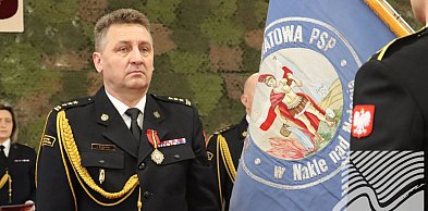 Uroczyste przekazanie obowiązków Komendanta Powiatowego PSP w Nakle nad Notecią