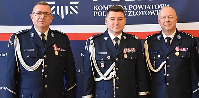 Złotów: Uroczyste przekazanie obowiązków Komendanta Powiatowego Policji