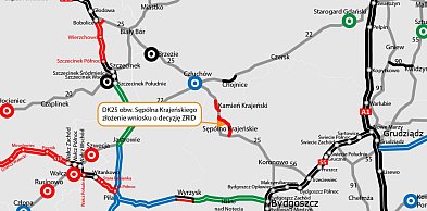 Będzie remont DK-25 w powiecie sępoleńskim