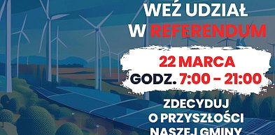Park krajobrazowy czy farma wiatrowa - mieszkańcy gm. Szydłowo decydują w referend