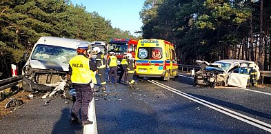 Wypadek na DK10. Policja apeluje o zachowanie czujności mimo dobrej po